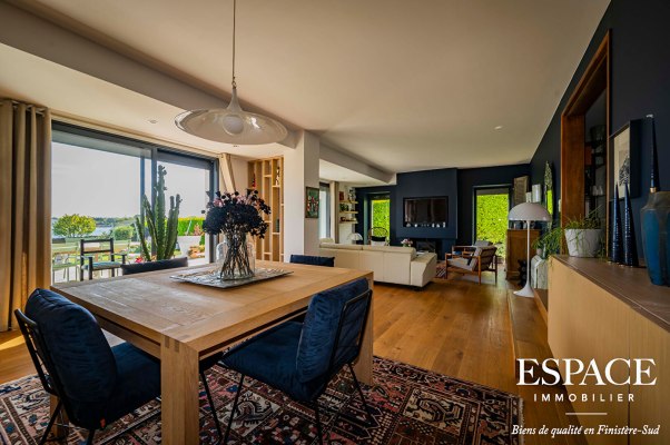 Concarneau vue mer exceptionnelle maison de 263 m2 de 8 pièces