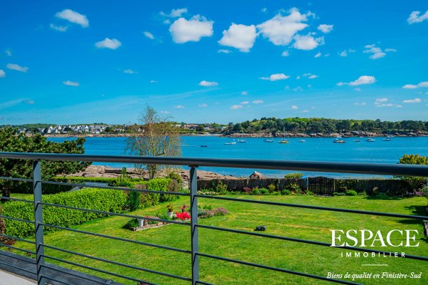 Concarneau vue mer exceptionnelle maison de 263 m2 de 8 pièces