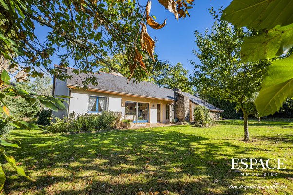 A La Foret-Fouesnant maison de plain-pied sur un terrain de 2 026 m²