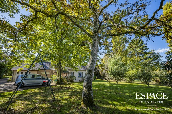 A La Foret-Fouesnant maison de plain-pied sur un terrain de 2 026 m²