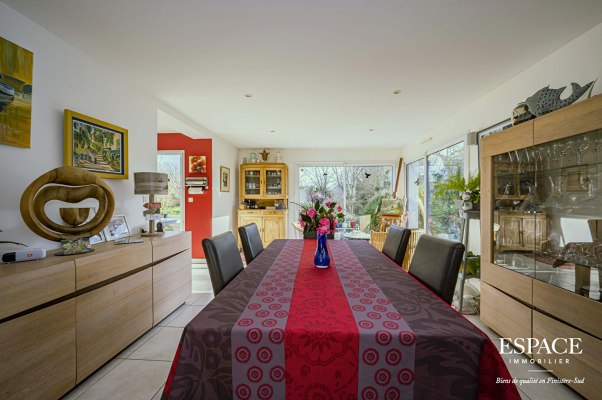 Trégunc maison contemporaine de plain-pied proche des plages