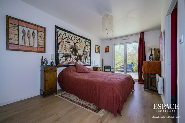 Trégunc maison contemporaine de plain-pied proche des plages