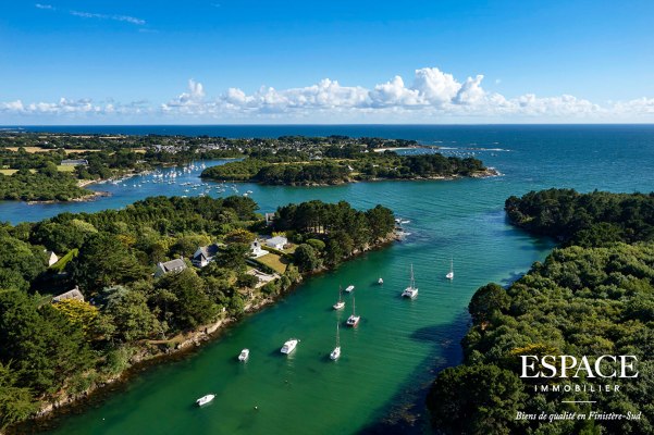 Trégunc maison contemporaine de plain-pied proche des plages