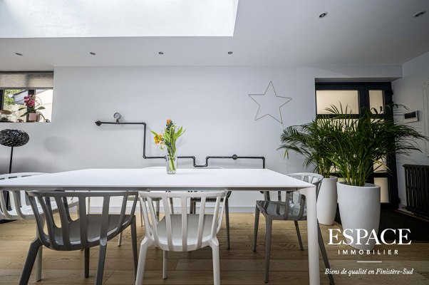 Concarneau maison de ville de 135 m2 avec terrasse et jardin