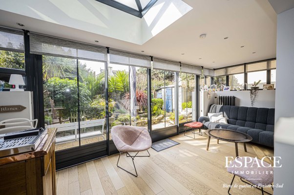 Concarneau maison de ville de 135 m2 avec terrasse et jardin