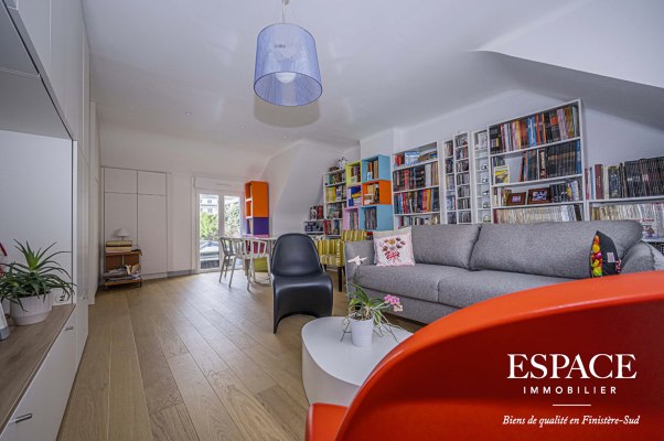 Concarneau maison de ville de 135 m2 avec terrasse et jardin