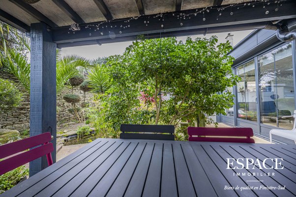 Concarneau maison de ville de 135 m2 avec terrasse et jardin