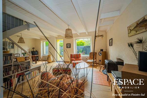 Concarneau près du bord de mer maison de charme entiérement rénovée