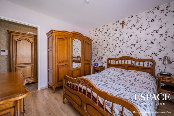 Concarneau appartement récent 91 m2 avec grand balcon de 14 m² et garage double