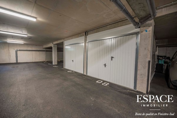 Concarneau appartement récent 91 m2 avec grand balcon de 14 m² et garage double