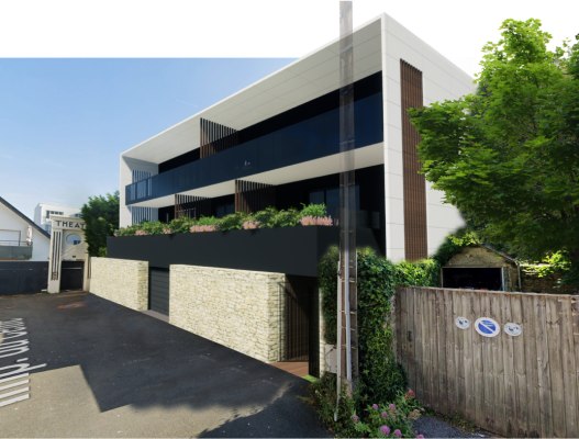 Résidence " TI KELT " - à vendre appartement de 75.99 m² au centre-ville de Concarneau