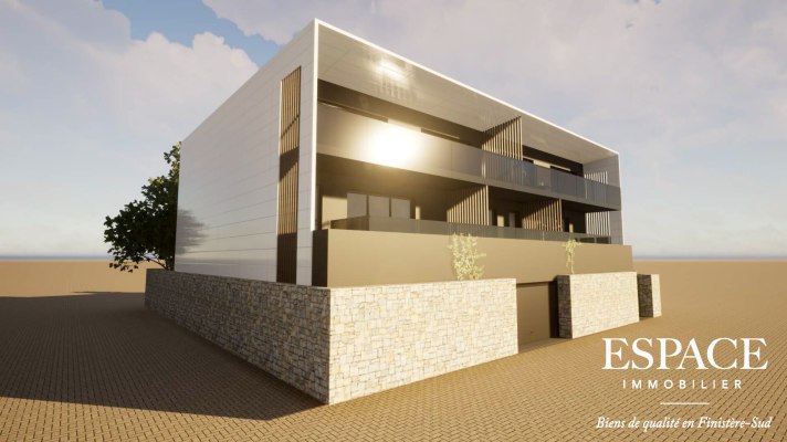 Résidence &quot; TI KELT &quot; - à vendre appartement de 75.99 m² au centre-ville de Concarneau