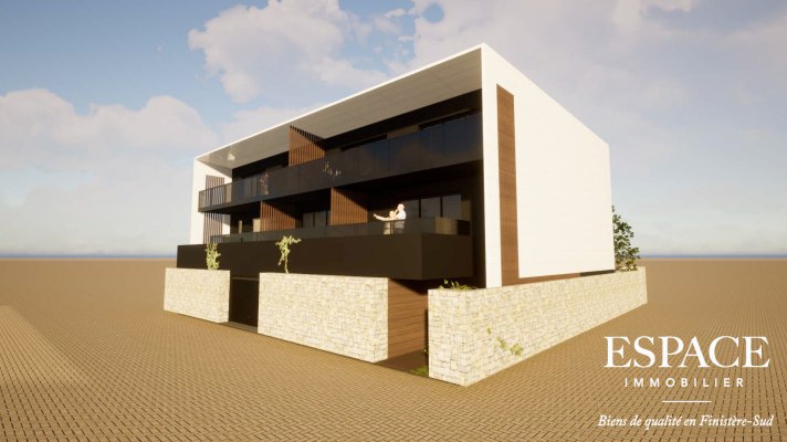 Résidence &quot; TI KELT &quot; - à vendre appartement de 75.99 m² au centre-ville de Concarneau