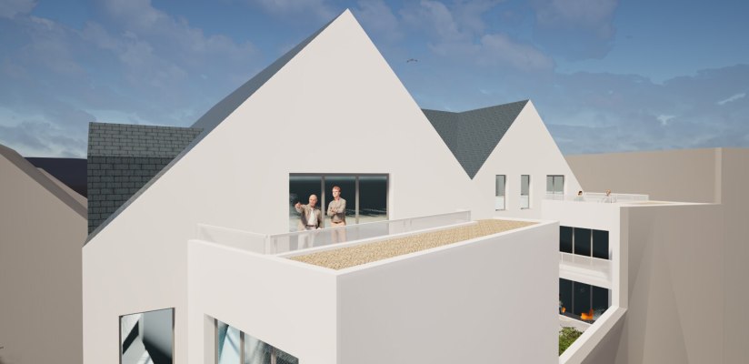 Résidence &quot;TI GLENN&quot; à vendre appartement 3 pièces de 88.93 m² au centre Ville CONCARNEAU