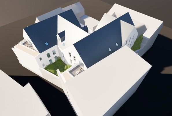 Résidence &quot;TI GLENN&quot; à vendre appartement 3 pièces de 88.93 m² au centre Ville CONCARNEAU