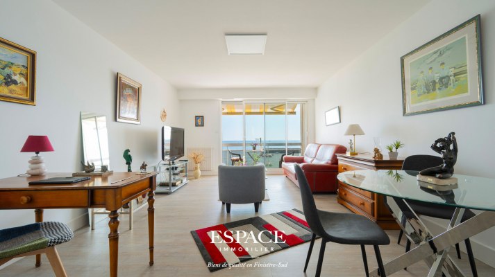 A vendre Concarneau, Corniche - Appartement 3 pièces face à la mer