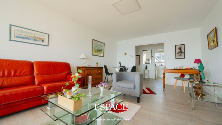 A vendre Concarneau, Corniche - Appartement 3 pièces face à la mer