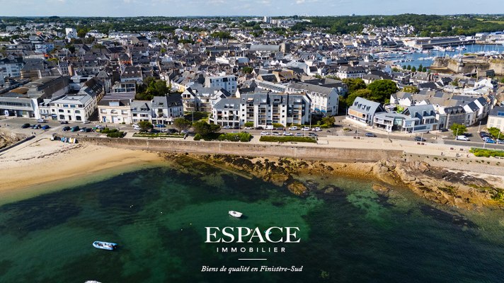A vendre Concarneau, Corniche - Appartement 3 pièces face à la mer