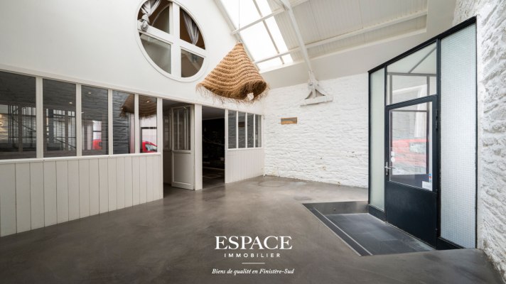 Le cachet d&#039;un esprit loft, le privilège du centre-ville : un bien rare à Concarneau