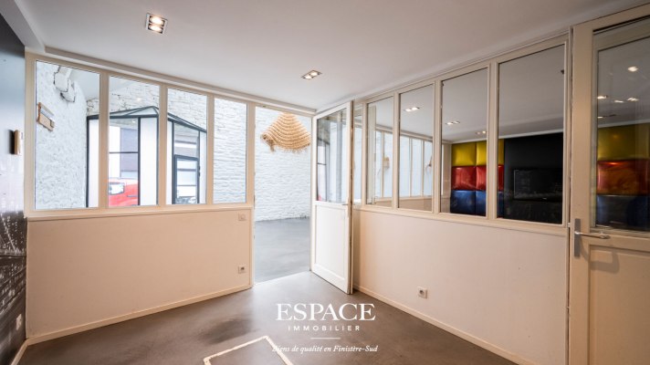 Le cachet d&#039;un esprit loft, le privilège du centre-ville : un bien rare à Concarneau