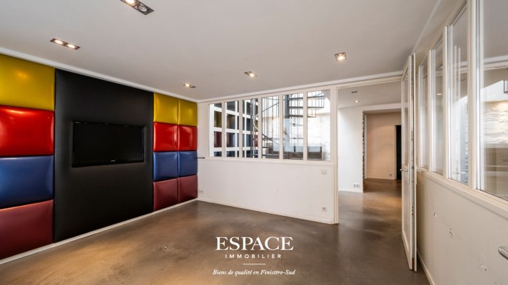 Le cachet d&#039;un esprit loft, le privilège du centre-ville : un bien rare à Concarneau