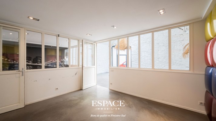 Le cachet d&#039;un esprit loft, le privilège du centre-ville : un bien rare à Concarneau