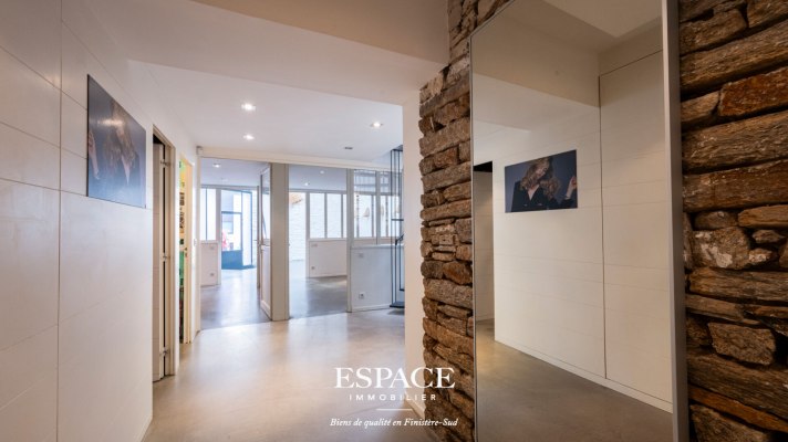 Le cachet d&#039;un esprit loft, le privilège du centre-ville : un bien rare à Concarneau