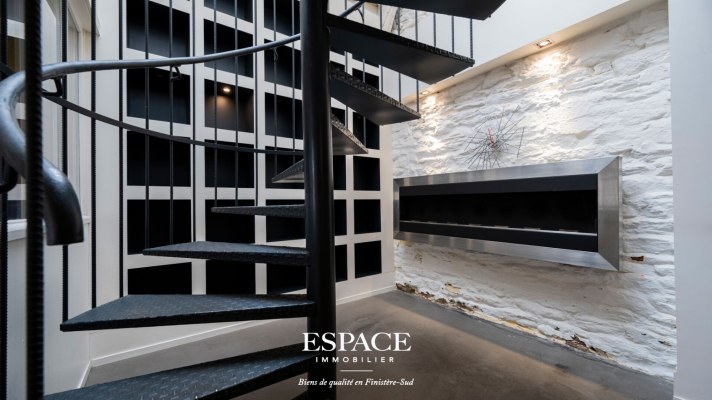 Le cachet d&#039;un esprit loft, le privilège du centre-ville : un bien rare à Concarneau