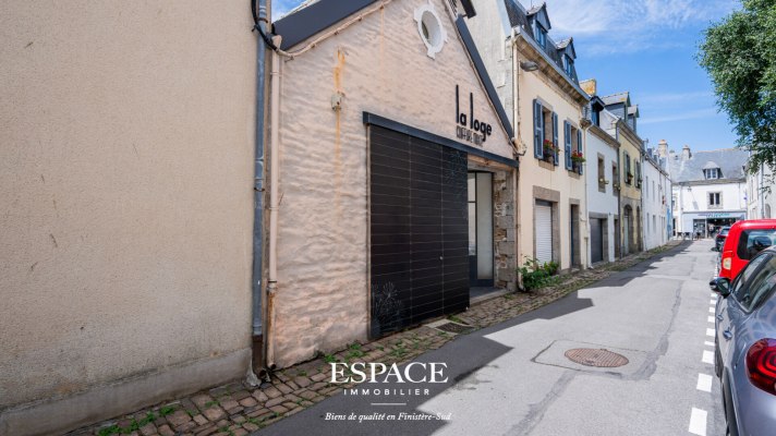 Le cachet d&#039;un esprit loft, le privilège du centre-ville : un bien rare à Concarneau