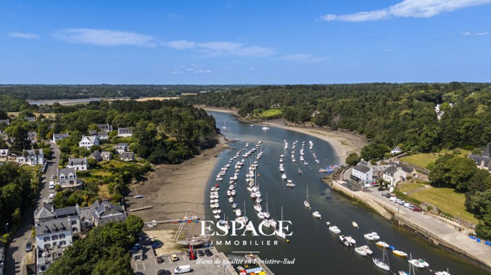 A vendre à NEVEZ - Terrain à bâtir de 1158 m2 à deux pas du port de Kerdruc