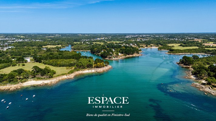 Concarneau - un écrin de nature en bord de mer - une demeure de charme à réinventer