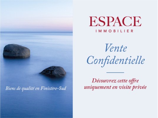 Concarneau - un écrin de nature en bord de mer - une demeure de charme à réinventer