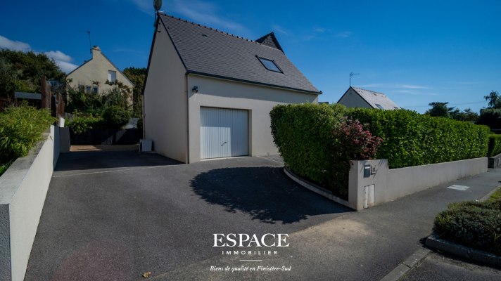 A vendre à Concarneau - contemporaine lumineuse et fonctionnelle de 2017 à deux pas de la voie verte