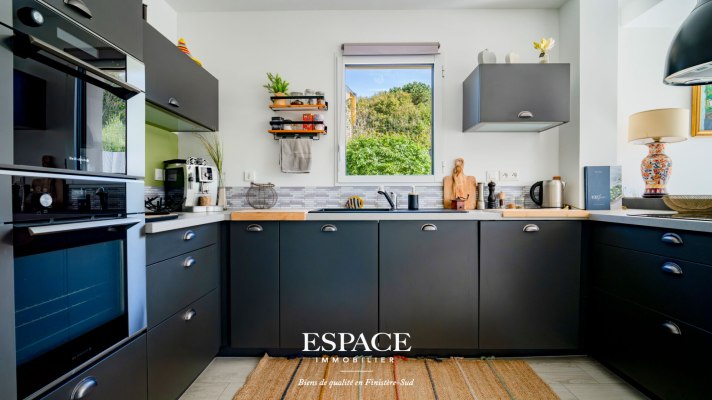 A vendre à Concarneau - contemporaine lumineuse et fonctionnelle de 2017 à deux pas de la voie verte