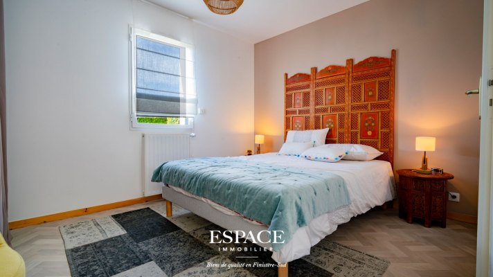 A vendre à Concarneau - contemporaine lumineuse et fonctionnelle de 2017 à deux pas de la voie verte