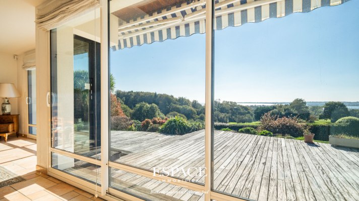 A vendre à la Foret-Fouesnant - Vue mer et Golf - maison familiale dans un cadre exceptionnel