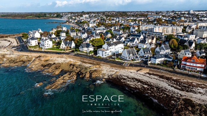 A vendre sur la Corniche de CONCARNEAU - studio avec aperçu mer à deux pas des plages