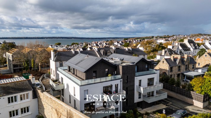 À vendre à CONCARNEAU - Bel appartement T1 avec balcon, prestations soignées et garage privatif