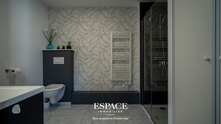 A vendre à Concarneau - bel appartement contemporain - T2 avec balcon et garage