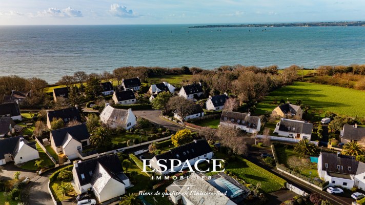 Concarneau Les Sables Blancs : maison contemporaine, volumes et proximité du littoral